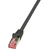 Logilink Professional CQ2053S Câble patch , cat. 6, S/FTP, 2,0 m, noir