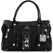 Sansibar sac à épaule sac à main Typhoon Zip Shoulder Bag Black noir