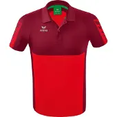Erima T-Shirt fonctionnel gris / rouge / bordeaux