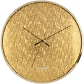 Karlsson Horloge murale boule disco or - 40cm