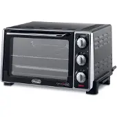 De'Longhi Toaster Oven EO20792 20L Noir et Argent avec Grill 700W