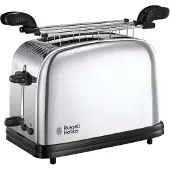 Russell Hobbs Grille-pain 2 tranches 23310-57 Noir Argent
