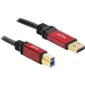 DeLOCK Câble USB 3.0 : connecteur Type A vers connecteur Type B, 3 m, qualité supérieure
