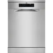 AEG FFB53937ZM, Sur pied, Grand modèle (60 cm), Acier inoxydable, Noir, Boutons, Froid, Chaud