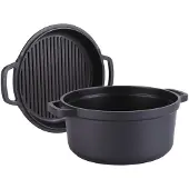 Maestro marmite avec poele a griller 3,3l 24cm MR4124