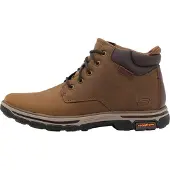 SKECHERS Relaxed Fit: Segment 2.0 - Brogden Veterschoenen Hoog - Middelbruin - Maat 41