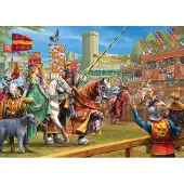 Gibsons Puzzle Tournoi de chevaliers à Warwick 1000 pièces