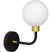 Toolight Applique Murale APP1301-1W Black Gold