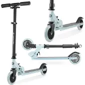 HyperMotion Trottinette Enfants - - 2 Roues - Pliable - Guidon Réglable - Roulements ABEC-7