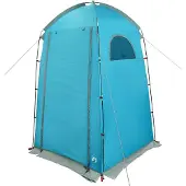 vidaXL Tente de douche Bleu Imperméable