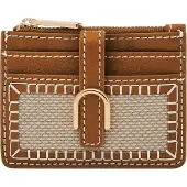 Fossil porte-cartes Vada Card Case Natural Brown brun