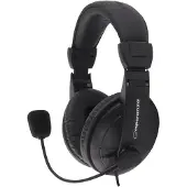 Esperanza EH103 casque/écouteurs Bandeau filaire Appels/Musique Noir