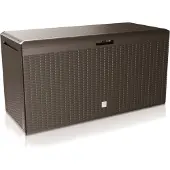 Prosperplast Rato Plus Tarrase - Boîte de rangement (rotin, 290 L)