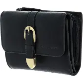 Chiemsee Cuir porte-monnaie Leather Wallet Black noir