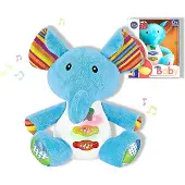 Reig Peluche musicale Éléphant 15 cm