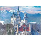 Sonstige Verlage Château de Neuschwanstein en hiver