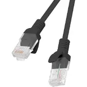 Lanberg Patchcord Cat.6 Utp 3M Schwarz Fluke Zertifikat