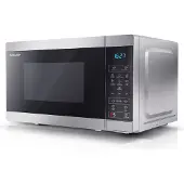 Sharp YC-MS02E-S Four à micro-ondes, puissance micro-ondes 800W, 11 niveaux de puissance, argenté