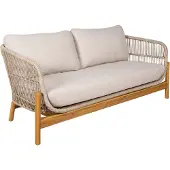 House Nordic Terracina canapé d'extérieur avec coussin brun, beige.