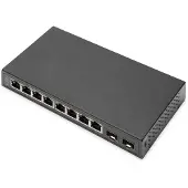 Digitus 8-port Gigabit + 2 Gigabit Sfp Ports Switch Argenté One Size / EU Plug 220V