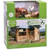 Collecta set de jeu stable avec animaux et accessoires 8 pièces