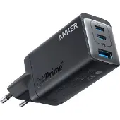 Anker 735 Charger Universal Black AC Fast Charging Indoor