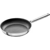 Zwilling TrueFlow poêle à frire, 24 cm, antiadhésif, adapté à l'induction, acier inoxydable, argent/noir