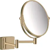 Hansgrohe Addstoris miroir de maquillage - 3x agrandissement - bronze brossé 41791140
