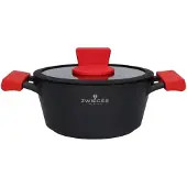 Zwieger Obsidian Pot with Lid 20Cm Induction
