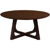Ebuy24 Hello Table basse en imitation noyer.