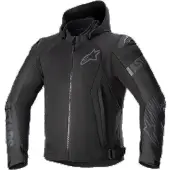 Alpinestars bunda ZACA AIR WATERPROOF, (černá/černá, vel. 2XL)