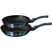 Berlinger Haus set de poeles en granit 22cm et 26cm Aquamarine 9044
