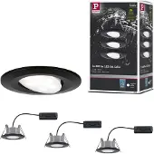 Paulmann LED encastré Calla set de base orientable