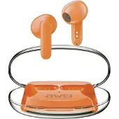 Awei Bluetooth Headphones 5.3 T85 ENC TWS orange