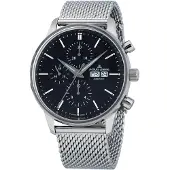 Jacques Lemans - N-208C - Montre-bracelet - Homme - Automatique - Chronographe - Retro Classic Valjoux