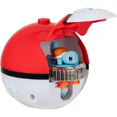 Pokémon Zestaw Spinnerów Bitwy Pokémon Squirtle z Poké Ballem - Figurki ma