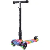 Bold Cube BOLDCUBE Grande trottinette à 3 roues / Trottinette pour enfants à partir de 5, 6 et 7 ans - Astro Dream