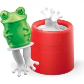 Zoku Sucette glacée, pop maker, grenouille, polypropylène/silicone, sans BPA, rouge - | Animal