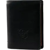 Chiemsee Cuir porte-monnaie Leather Wallet Black / Brown noir