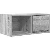 vidaXL Armoire TV Gris Sonoma 60x31x25,5 cm Bois composite