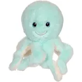 GIPSY TOYS Peluche Pieuvre - - Bleue. 32 cm