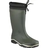 Dunlop Bottes unies en caoutchouc Blizzard pour l'hiver FS2041 (38 EUR) (Vert)