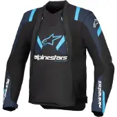 Alpinestars Veste T-STUNT AIR, (noir/bleu/bleu clair, taille L)