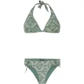 Protest Sugar Halter Bikini Vert M / C Femme
