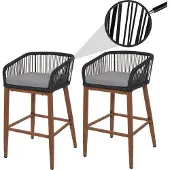 MCW Tabouret de bar -O22 (lot de 2)