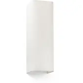 Faro Applique murale en tissu Coton Angle 2 flammes Beige