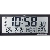 Trevi OM 3530 RC Horloge digitale rectangulaire noire
