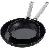 Greenpan Padova Set de Poêles à Frire 20 + 28 cm Reserve Black