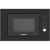Heinner HMW-BI2360BK, Encastrable, Micro-ondes Gril, 23 l, 800 W, Affichage intégré, LED