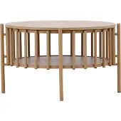 Ebuy24 Rubbo table basse 1 étagère nature.